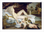 Venus and Love by Lambert Sustris