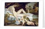 Venus and Love by Lambert Sustris