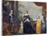 Frederick Henry, Prince of Orange, with His Wife Amalia van Solms and Their Three Youngest Daughters by Gerard van Honthorst