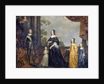 Frederick Henry, Prince of Orange, with His Wife Amalia van Solms and Their Three Youngest Daughters by Gerard van Honthorst