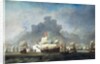 Battle of Solebay, June 7, 1672 - De Ruyter against the Duke of York on the 'Royal Prince' by Willem van de Velde II
