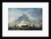 Battle of Solebay, June 7, 1672 - De Ruyter against the Duke of York on the 'Royal Prince' by Willem van de Velde II
