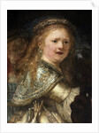 Detail of The Company of Frans Banning Cocq and Willem van Ruytenburch by Rembrandt van Rijn