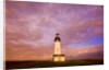 Yaquina Head lighthouse at sunrise by Anonymous
