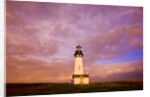 Yaquina Head lighthouse at sunrise by Anonymous