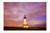 Yaquina Head lighthouse at sunrise by Anonymous