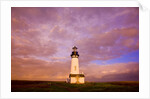 Yaquina Head lighthouse at sunrise by Anonymous