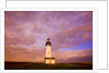 Yaquina Head lighthouse at sunrise by Anonymous
