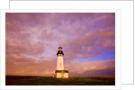 Yaquina Head lighthouse at sunrise by Anonymous