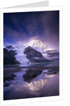 Berg Lake at Dawn: the Berg Glacier Tumbles Down the North Face of 3954metre/12969 Ft Mount Robson, the Highest Peak in the Canadian Rockies; Mount Robson Provincial Park, British Columbia, Canada. by Anonymous