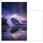 Berg Lake at Dawn: the Berg Glacier Tumbles Down the North Face of 3954metre/12969 Ft Mount Robson, the Highest Peak in the Canadian Rockies; Mount Robson Provincial Park, British Columbia, Canada. by Anonymous