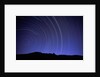 Star Trails Over Mountain Range in Utah by Anonymous