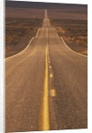 USA, California, Death Valley- Long Shot of Desert Highway by Anonymous