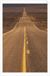 USA, California, Death Valley- Long Shot of Desert Highway by Anonymous