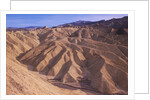 USA, California, Death Valley National Monument, Zabriske Point, Erosion Patterns in Sandstone by Anonymous