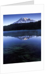 USA, Mount Rainier National Park, Morning View from Reflection Lake by Anonymous
