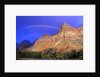 Rainbow, The Watchman, Zion National Park, Utah, USA by Anonymous