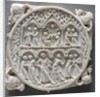 Ivory mirror case with Court of the God of Love by Anonymous