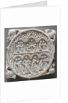 Ivory mirror case with Court of the God of Love by Anonymous