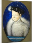Portrait of the dauphin, the future Francois II attributed to Leonard Limosin by Anonymous