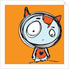 Confused cat by Anonymous
