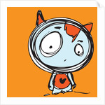 Confused cat by Anonymous