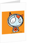 Confused cat by Anonymous