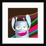 Excited robot by Anonymous