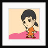 Cute little girl by Anonymous