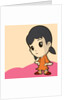 Cute little girl by Anonymous