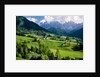 Santa Maddalena church in the Dolomites Mountains by Anonymous