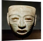 Lithic mask from Teotihuacan by Anonymous