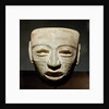 Lithic mask from Teotihuacan by Anonymous