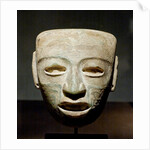 Lithic mask from Teotihuacan by Anonymous