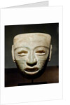Lithic mask from Teotihuacan by Anonymous