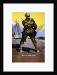 Back Him Up! Buy Victory Bonds poster by Anonymous