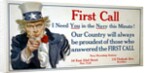 First Call poster by James Montgomery Flagg