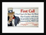 First Call poster by James Montgomery Flagg