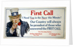 First Call poster by James Montgomery Flagg