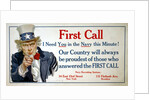 First Call poster by James Montgomery Flagg