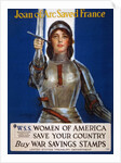 Joan of Arc Saved France poster by Haskell Coffin