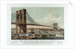 The Great East River Suspension Bridge by Currier & Ives