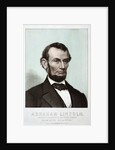 Portrait of Abraham Lincoln by Anonymous