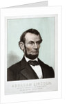 Portrait of Abraham Lincoln by Anonymous