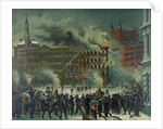 The New-York "World Building" Fire by Anonymous