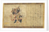 Shoki from Extermination of Evil hanging scroll by Anonymous
