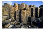 Columnar basalt at Giant's Causeway by Anonymous