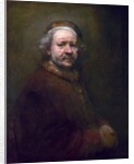 Self Portrait at the Age of 63 by Rembrandt van Rijn