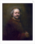 Self Portrait at the Age of 63 by Rembrandt van Rijn