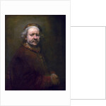 Self Portrait at the Age of 63 by Rembrandt van Rijn